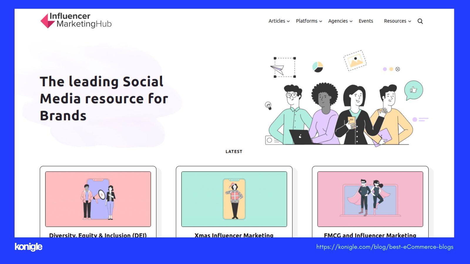 Influencer Marketing Hub blog