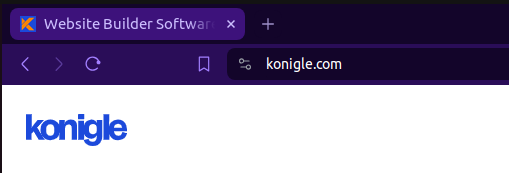 Example of a favicon<br>