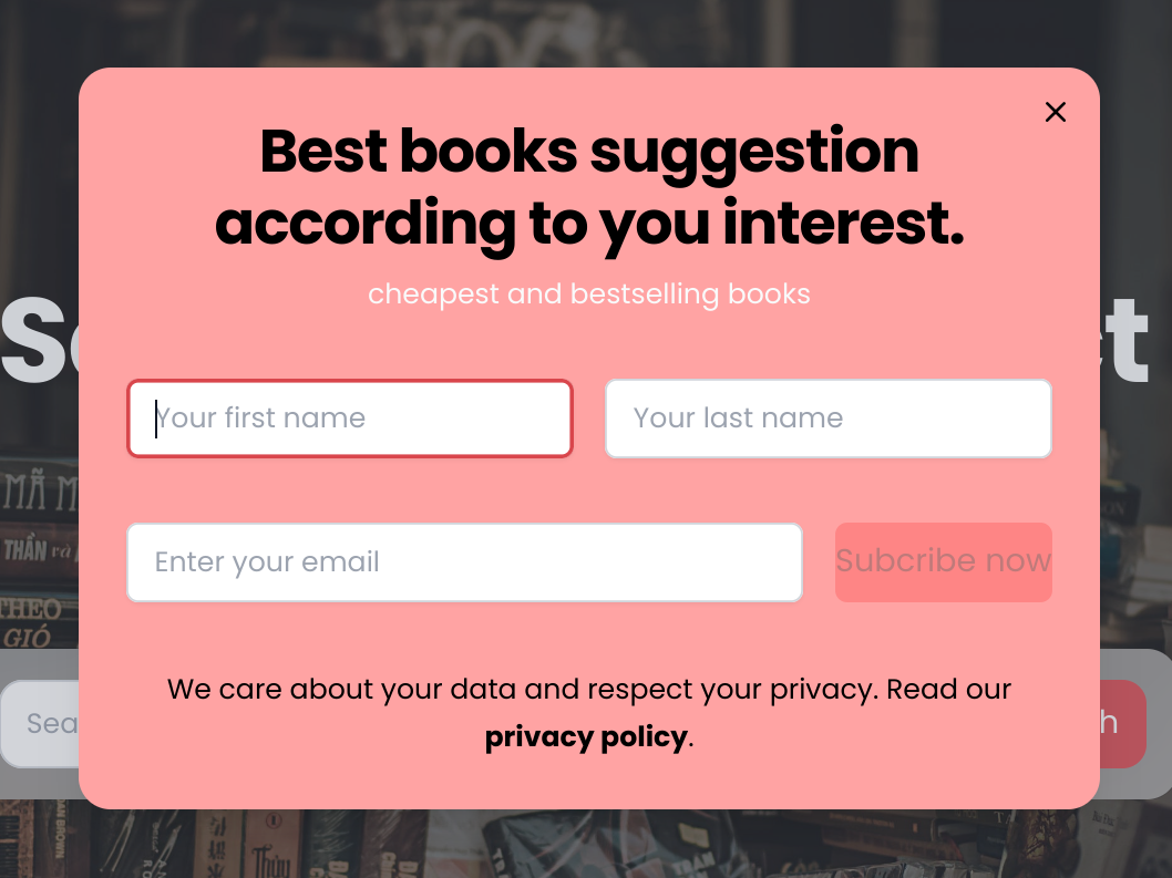 Widgets - lead popups